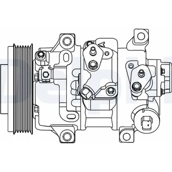 Kompresor klimatizace Kompresor, klimatizace DELPHI CS20478