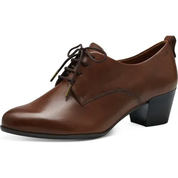 Dámské polobotky Dámská celoroční obuv Tamaris DC 1-23305/41 hnědá kožená hnědá 42