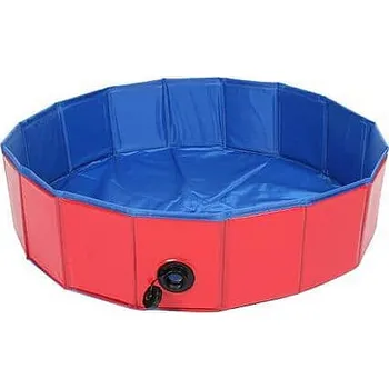 Hračka pro psa Merco Splash bazén pro psy červená Průměr: 80 cm