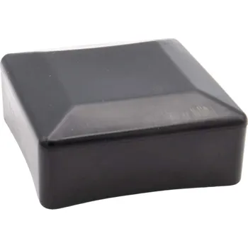 Příslušenství pro plot Čepička PVC 80x80 mm - černá