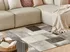 Koberec Beliani Pervari kožený koberec patchwork hnědý/šedý 160 x 230 cm