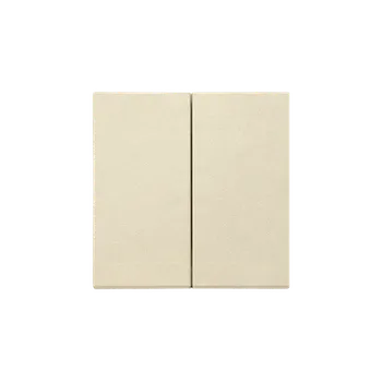 vypínač SIMON TKW5/144 Kryt 2 násobný pro přístroje spínačů a tlačítek bílá