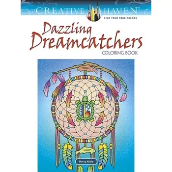 Creative Haven Dazzling Dreamcatchers Coloring Book - Noble Marty