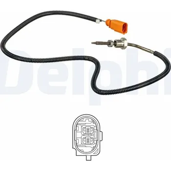 Čidlo automobilu Čidlo, teplota výfukových plynů DELPHI TS30106