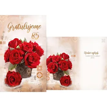 Přání k narozeninám 85 M11-539 T