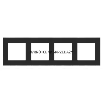 vypínač SIMON TRD4.163/149 Rámeček 4 násobný bílá