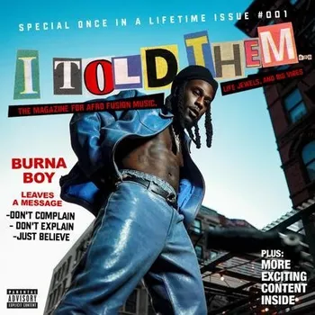 Zahraniční hudba I Told Them... - Burna Boy [CD]