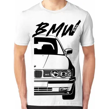 BMW E34 M5 Pánsky Tričko Khaki 3XL