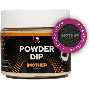 Návnadové aroma Imothep carpbaits Powder dip - játra 300 ml