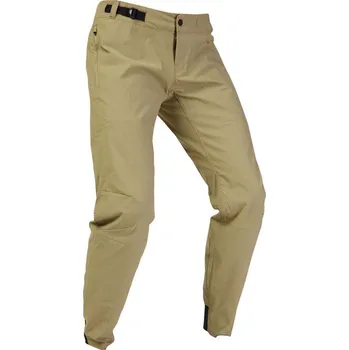 Cyklistické kalhoty FOX Cyklistické kalhoty dlouhé bez laclu - RANGER - béžová S