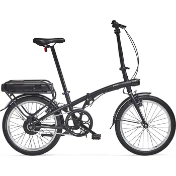 Elektrokolo BTWIN Skládací elektrokolo E-FOLD 100 černé ČERNÁ 2025