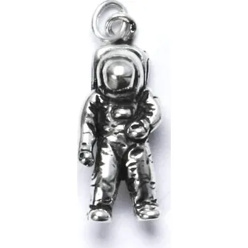 Přívěsek Stříbrný přívěsek 3D kosmonaut - P180 (Stříbrný přívěsek kosmonaut)