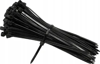 Stahovací páska Ecolight EC20067 3,6 x 200 mm 100 ks černé
