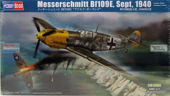 Plastikový model HobbyBoss Messerschmitt Bf 109 Sept 1940 1:18