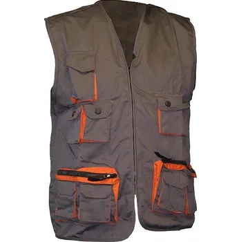 pracovní vesta Australian Line Desman vesta šedá/oranžová