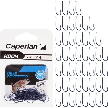 Rybářský háček CAPERLAN Jednoháček Hook Blue Reversed 10