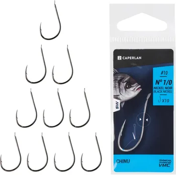 Rybářský háček CAPERLAN Jednoháček na mořský rybolov Hook Chinu 2