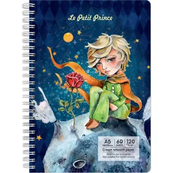 Drasca Art EOOD Kroužkový blok The Little Prince (120g/m2, 60 listů) A5
