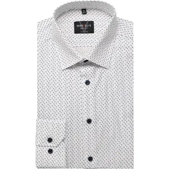 Pánská košile Marvelis Body Fit společenská košile 7524 11 64 Bílá 44