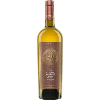 Víno Vinařství Popela Ryzlink vlašský 2021 pozdní sběr Železná řada Premium 0,75 l