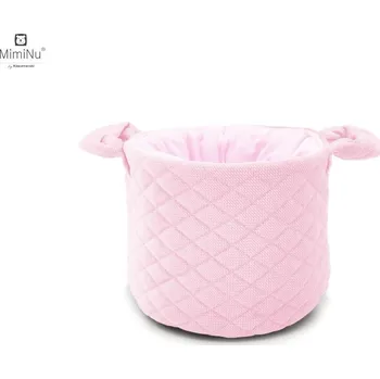 Úložný box Miminu Košík na drobnosti Velvet + Jersey mix barev