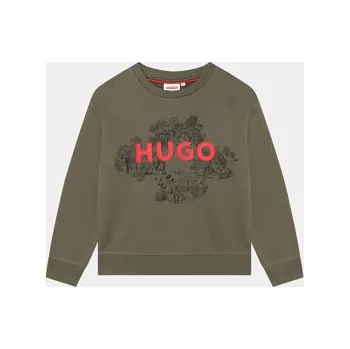 Pánská mikina Hugo Mikina G25150 S Khaki Regular Fit 8Y