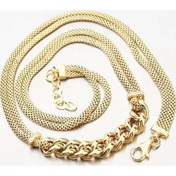 Náhrdelník Dámský náhrdelník stříbro 925 zlacený N1504993-0940-SLX délka 45 cm