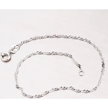 Oblečení a móda Dámský náramek bílé zlato 585 lambáda 44-1479 délka 18 cm