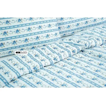 Povlak na dekorativní polštářek Stanex Povlak na polštářek bavlněné Retro modré (LS249) ROZMĚR: 40 x 40 cm