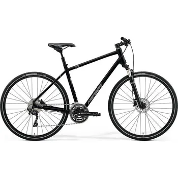 MERIDA CROSSWAY 300 Glossy Black(Matt Silver) L(55)