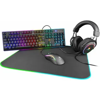 Klávesnice DELTACO GAM-084-UK, Herná sada 4v1