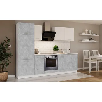 Kuchyňská linka kuchyňská linka TONI beton + doprava zdarma