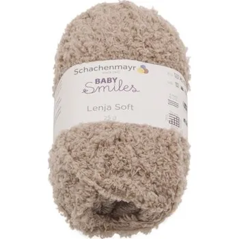 Příze Bellatex Příze LENJA SOFT kávová, 25 g / 85 m