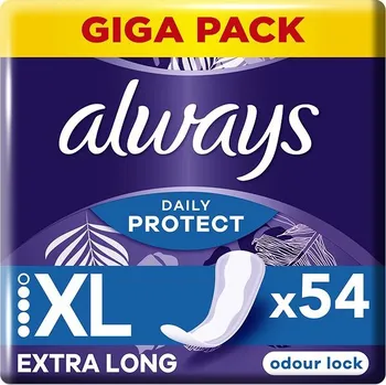 Hygienické vložky Always Daily Protect Extra Long 54 ks