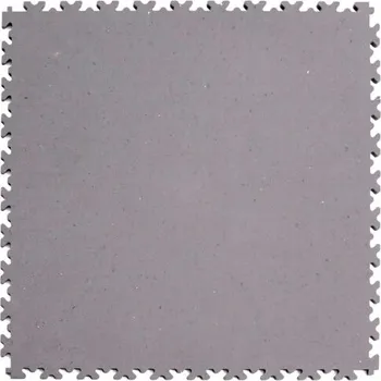 Umělý povrch PVC dlažba Mosolut Machine Industrial ECO, 7mm, hladká, světle šedá