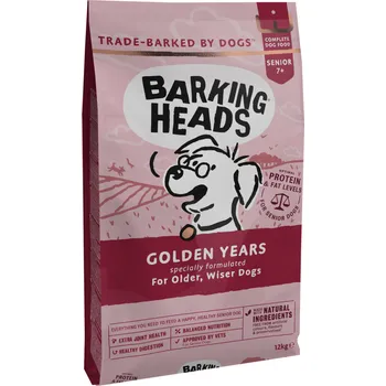 Krmivo pro psa BARKING HEADS All Hounder Golden Years Chicken 12kg