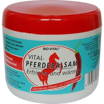 Masážní přípravek KOŇSKÁ MAST - VITAL PFERDEBALSAM s chilli 500 ml