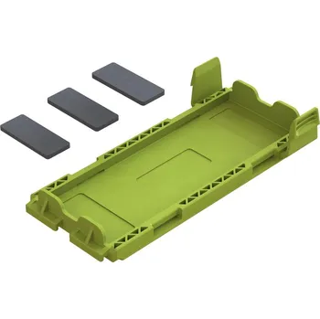 RC vybavení 1:10 Arrma Gorgon RTR: Dvířka baterií (fluorescenční žlutá)