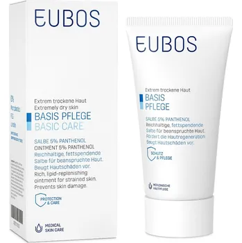 Pleťový krém EUBOS Basic Care Panthenol 5% krém 75 ml