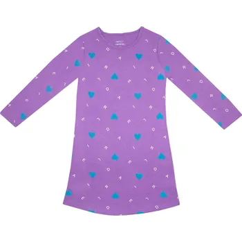 Dívčí pyžamo Dívčí noční košile - Wolf S2382, fialová Barva: Fialová, Velikost: 164