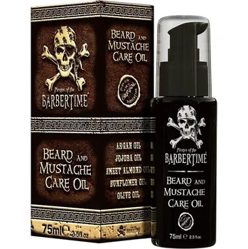 Péče o vousy BARBERTIME Beard And Mustache Care Oil 75ml - olej na vousy a knír