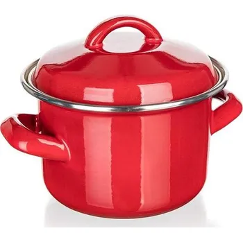 Hrnec Banquet Hrnec smaltovaný MILTON Red 12 cm