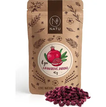 Sušené ovoce NATU Lyofilizované granátové jablko 40g