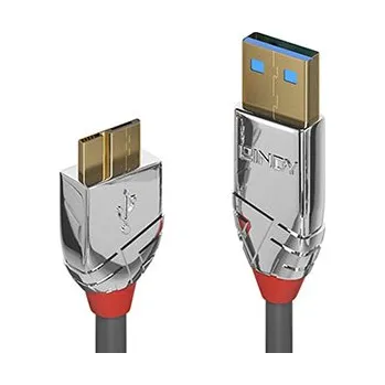 Datový kabel CROMO USB 5Gbps kabel USB3.0 A(M) - microUSB3.0 B(M), 0,5m (36656) - 11.43.8040