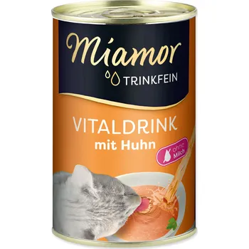 Krmivo pro kočku 12ks Vital drink MIAMOR kuře 135ml