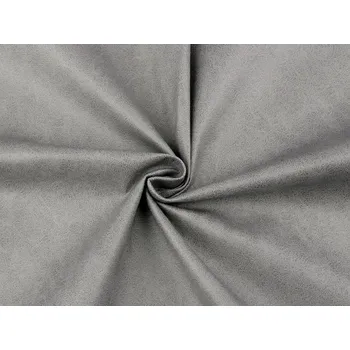 Imitace kůže podlepená tenkým filcem, barva 3 šedá světlá