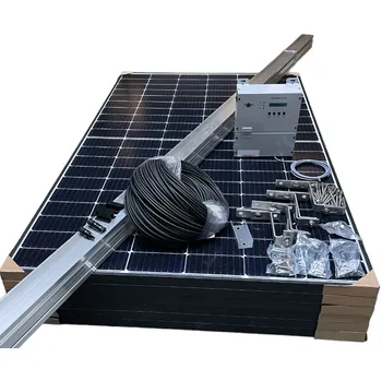 Solární ohřívač vody Longi LR4-60HPH-380M + V-SH 2000 + uchycení na taškovou střechu