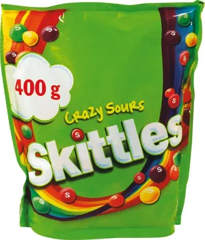 Bonbon Skittles Crazy Sours 400 g