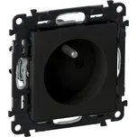 Legrand 756380 VALL ČERNÁ ZÁSUVKA 2P+T CL.AS.
