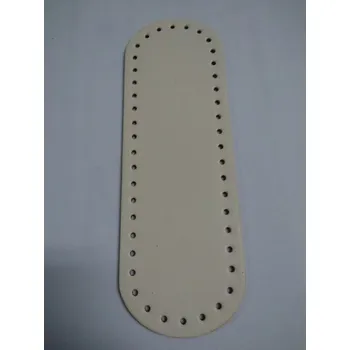 Dno na výrobu kabelky ovál smetanová (Dno na výrobu kabelky ovál smetanová)